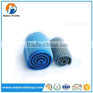 Flexible hook and loop fastener, polyester elastic hook and loop tape