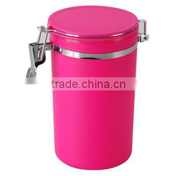 PP Plastic Round Food Airtight Canister
