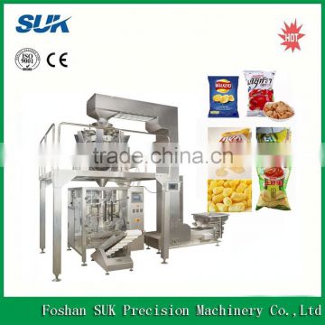 China heads weigher automatic fill & seal packing machine