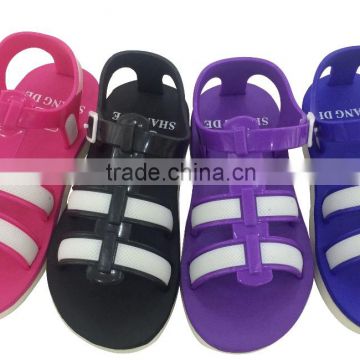 high quality cute kid's sandals, PVC comfortable sandals