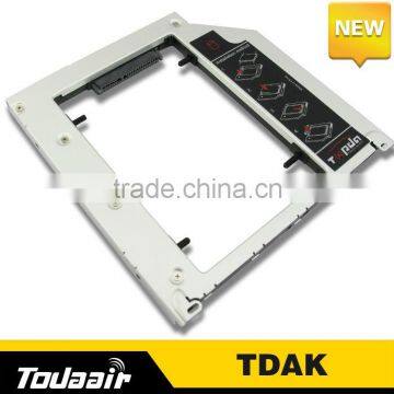 With screwdriver 2nd HDD Hard Drive Caddy SATA for macbook hd caddy