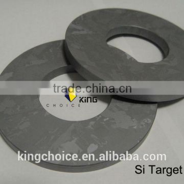 Silicon targets Si Res.>100ohm-cm silicon ring