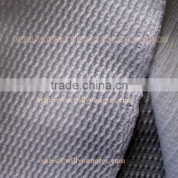 Warp-knitted shoe fabric