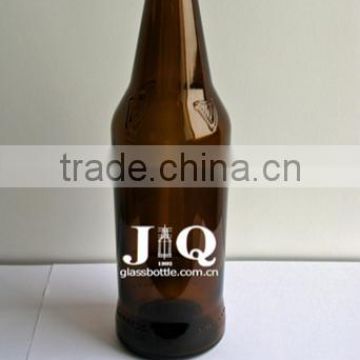 650ml amber glass bottles for beer