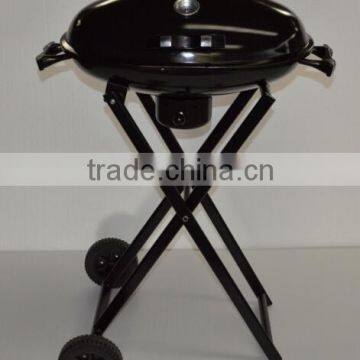 Protable vertical homemade charcoal grill