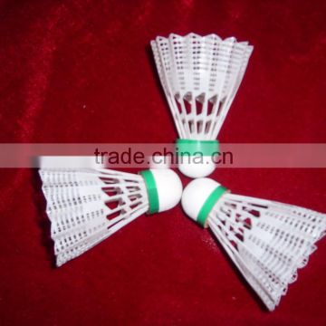 EVA Head Material and NYLON Feather Material shuttlecock