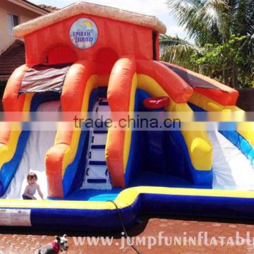 Inflatable water theme park for commercial,Ground inflatable water slide park,Children Inflatable Wet/Water slider yard