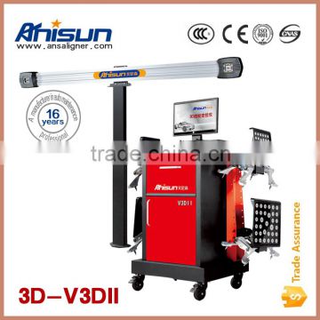 High accuracy 3D wheel balancing and wheel alignment machine for sale