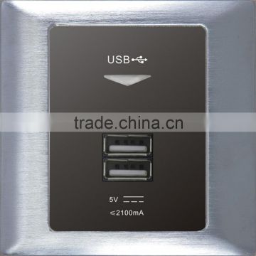 Unverisal USB wall socket for smart home /hotel