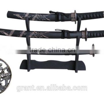 Traditional Japanese Samurai Sword Tsuba Iron Sword Tsuba sets