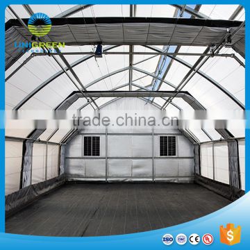 Automatic Blackout Light Deprivation Greenhouse for Medical Plant
