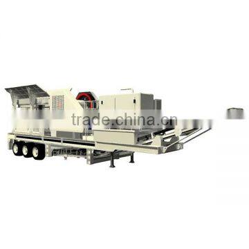 China Make Wheels Mounted Jaw Crushing Plant for Stone Quarry