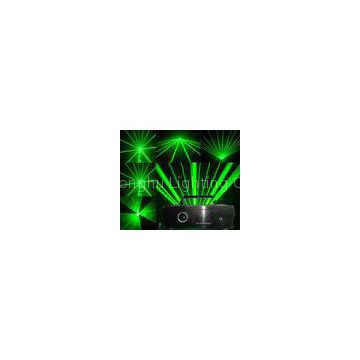 DMX512 / Computer-controlled 2W High Power Green Animation Stage Laser Lighting