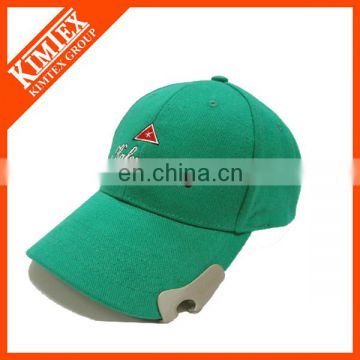 High Quality Fitted 6 Panel Custom Promotional Bottle opener Cap