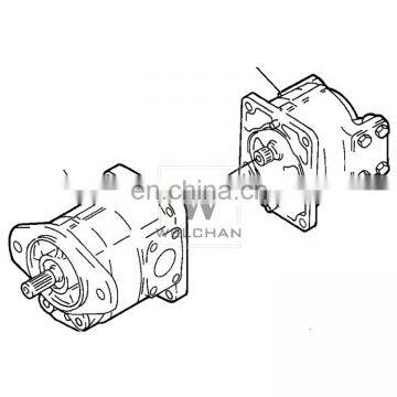 Loader Tandem Pump WA380-5 WA400-5 WA470-1 Hydraulic Double Pump 705-52-20240 Oil Pump Gears