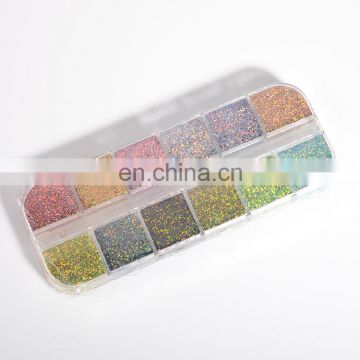 New Wholesale Colors Nail Art Pigment Glitter Mirror Effect Chrome Nail Powder