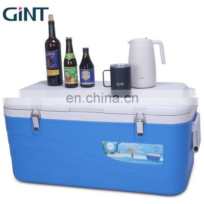 GiNT 80L Good Insulation PU foam Ice Chest Custom Colors Portable Ice Cooler Box