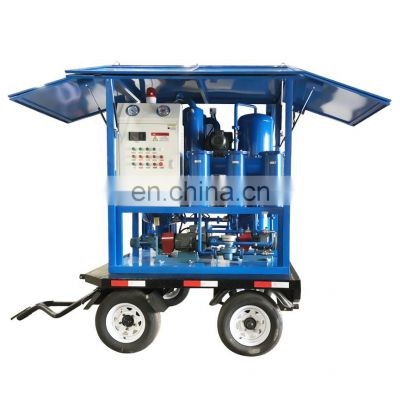 Outdoor Use Multi-stage Transformer Oil Purifier Plant