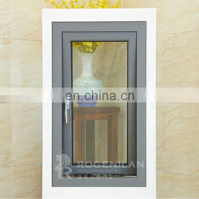 Customised Casement Windows Hurricane Impact High Double Glass Casement Window High Quality Soundproof Louvers
