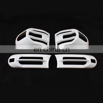 Offroad white LED Headlight covers and ABS taillight cover for FJ Cruiser Light covers 4x4