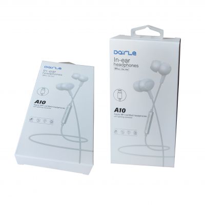 MFi certified  wired in-ear headphone  stereo earphone with lightning connector for iPhone 12/12 mini/8 Plus