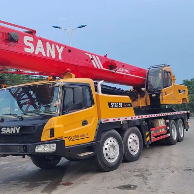 USED 75 TON SANY STC750 TRUCK CRANE FOR SALE
