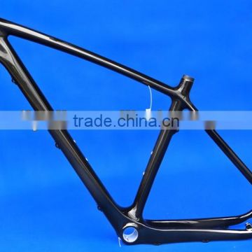 Full Carbon UD Glossy 650B 27.5ER Mountain MTB Bike BSA Frame FLX-FR-503