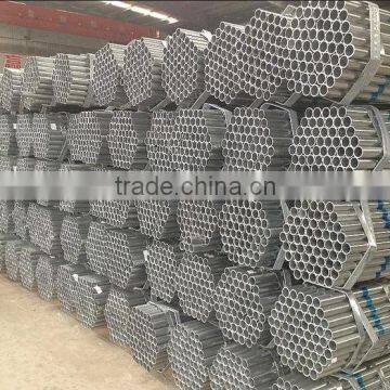 Furniture used Pre galvanized Round carbon steel Pipe Price List