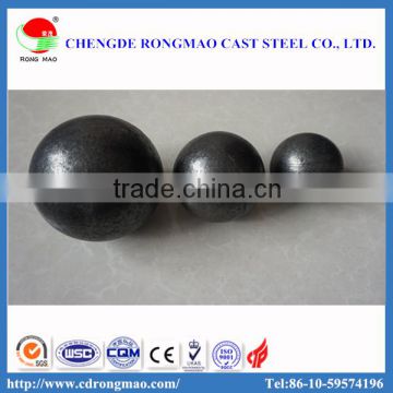 Low chrome ball cast grinding ball in ball mills of mine, ore dressing with good impact toughness and performance