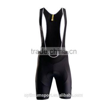 High End Men's 85% Polyester 15% Spandex Cycling Bib Shorts