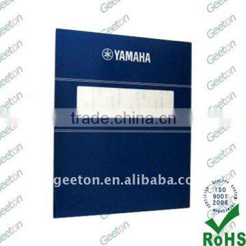 Electric Fire Monitor Custome NamePlate Panel