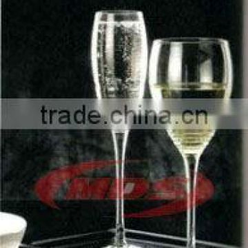 Transparent Coupe Champagne Glasses for China