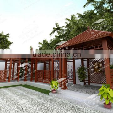 Easy assembly of Chinese aluminum alloy pavilion or gazebos 2015