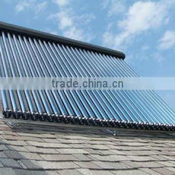 USA SRCC certificate solar thermal collector with red copper heat pipe high effiencity can export to USA,Canada