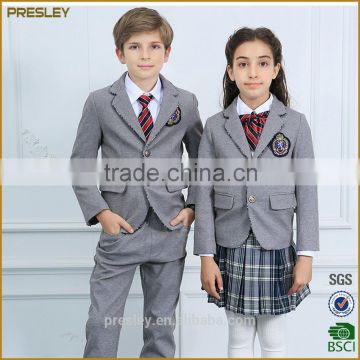 Presley OEM new arrival custom suit cheap 12 years clothes cotton blazers