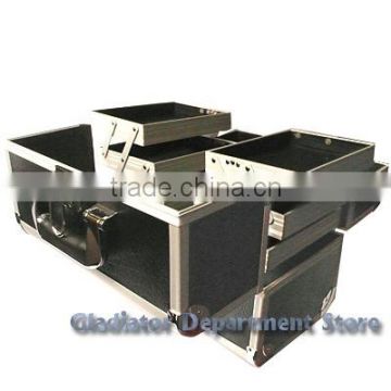 Aluminum case (DY2629 black) cosmetic case