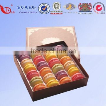 Customized clear macaron box ,macaron trinket box,
