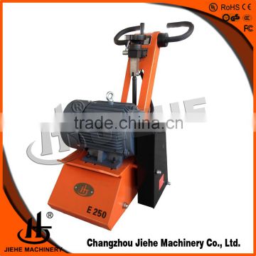Scarifier machine with carbide cutter for scarifying concrete floors