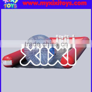 2016 Hotsale New Design Inflatable Zorb Balls Bowling Pins Track