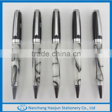 2014 Excellent Designed Metal Twist white new Acrylic Ball Pen