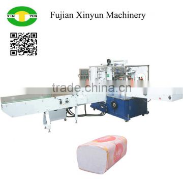 Automatic servo facial paper soft warpping machine factory