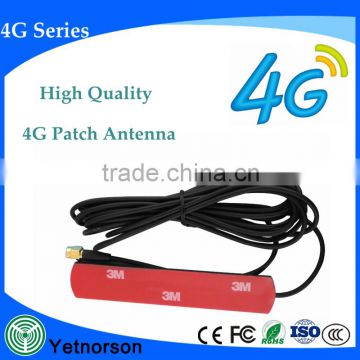 Hot sell adhesive 4g lte antenna 600-2700mhz patch external antenna for huawei e5172