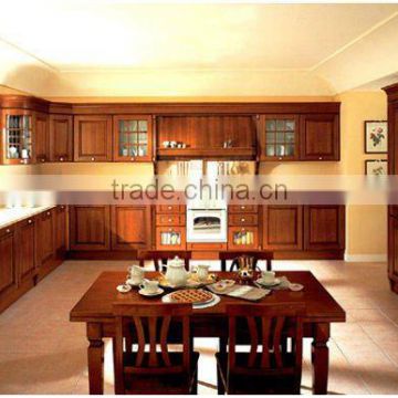 solid wood kitchen cabinet with pantry cupboard