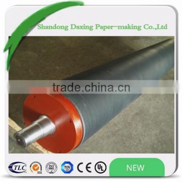 grooved press roll for tissue paper machine