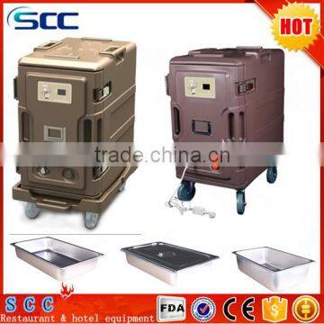 electric food warmer/food warmer for catering and hotel with PU insulation material