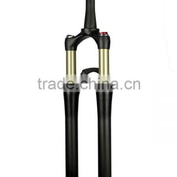 26er Fat Bike Snow Bike Carbon Suspension Fork, 135mm Spacing Full Carbon UD/3K Glossy/Matte