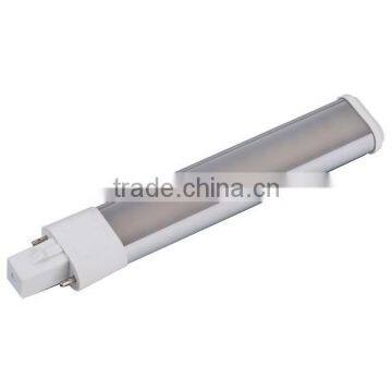 G23 6W LED PL lamp 600Lm 7W 8W 5W 4W GX23 G27 180mm 100-277VAC Ra80 low price high quality 3 years warranty 2G7 led pl light