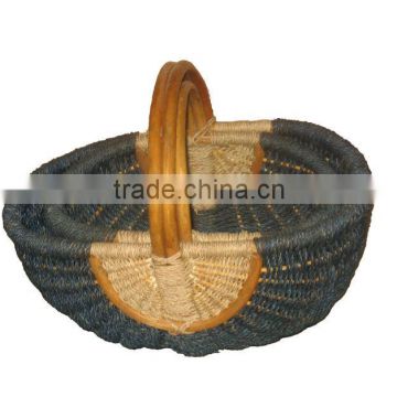 Handmade rattan picnic basket for sale