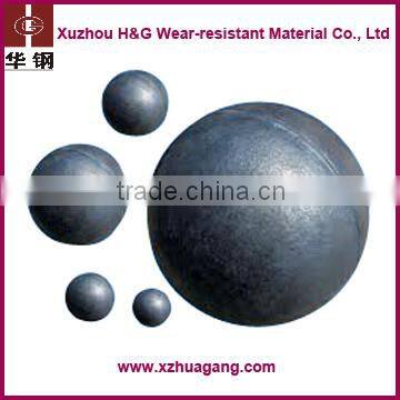 Grinding media ball chrome alloyed for mining