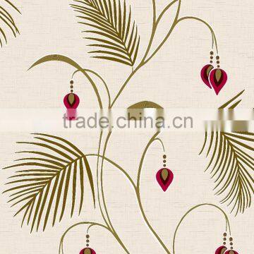 wallpaper water/waterproof pvc paper/decorative wall pieces